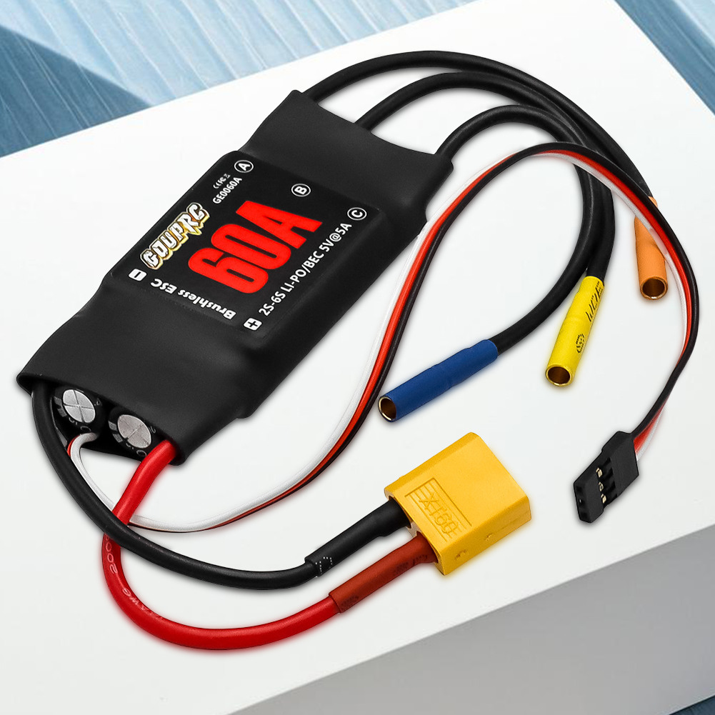 Rc Helicopter Electric - 5V/7A BEC 및 XT60 플러그가 있는