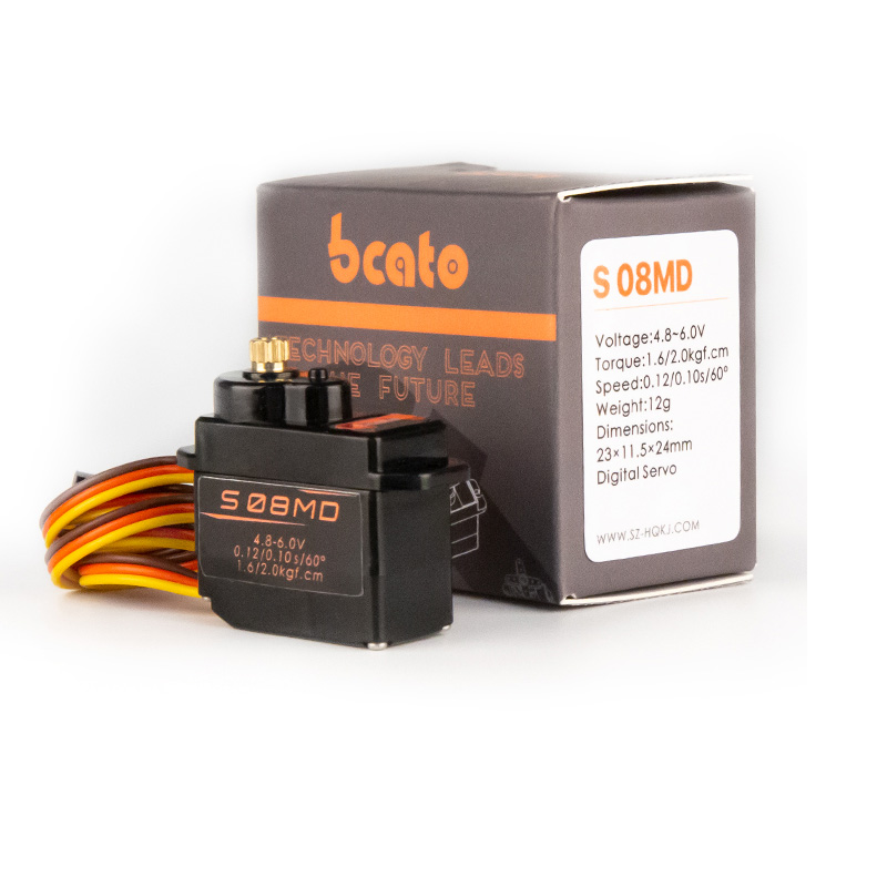 Rc Helicopter Servo - Bcato S08MD 2.4kg 디지털 서보 12g/Rc