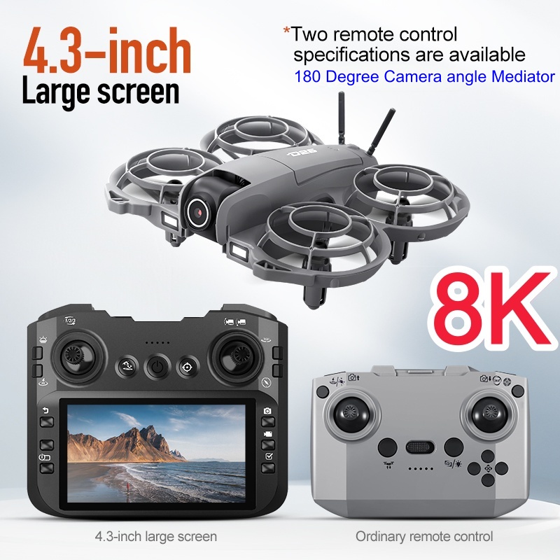 Rc Helicopter Electric - 대형 화면 리모컨 RC 드론, 8K