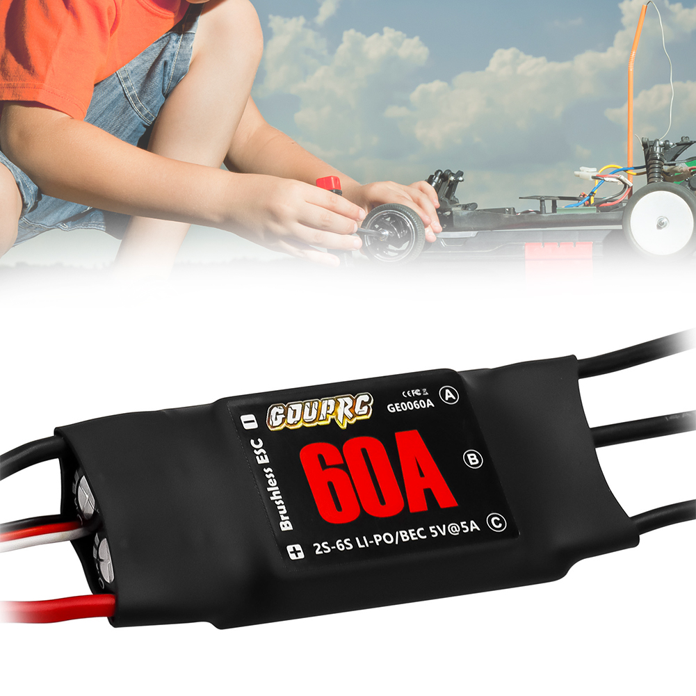 Rc Helicopter Electric - 60A 브러시리스 ESC 2-6S 전기 속도