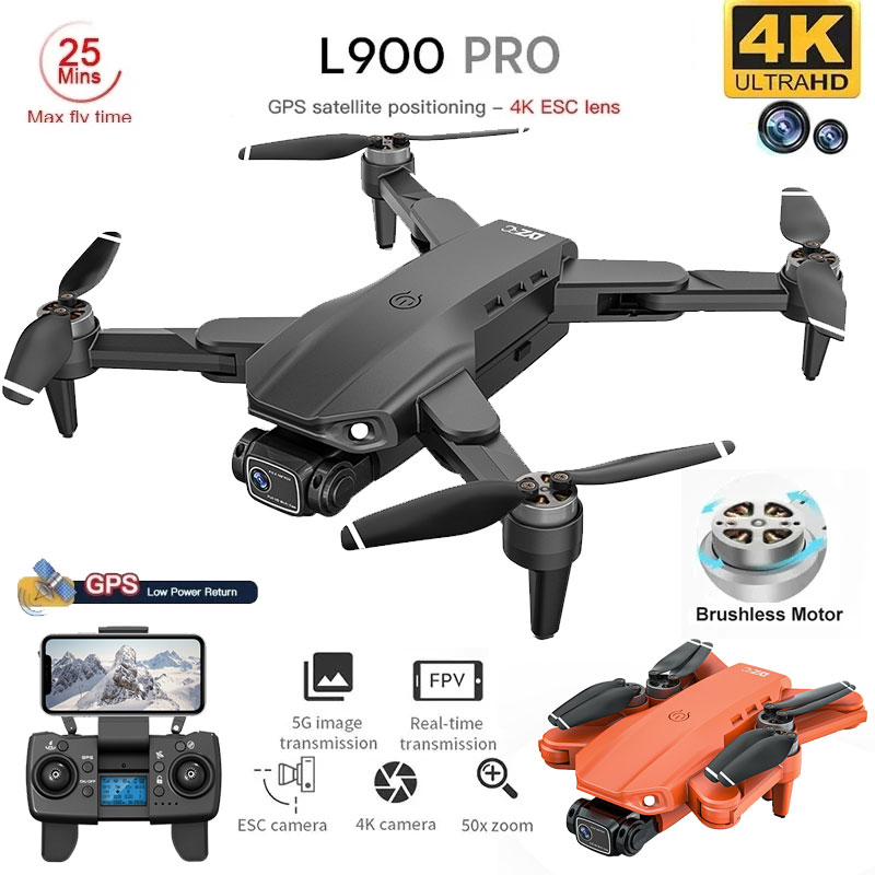Rc Helicopter Electric - L900 Pro GPS 드론 4K 전문
