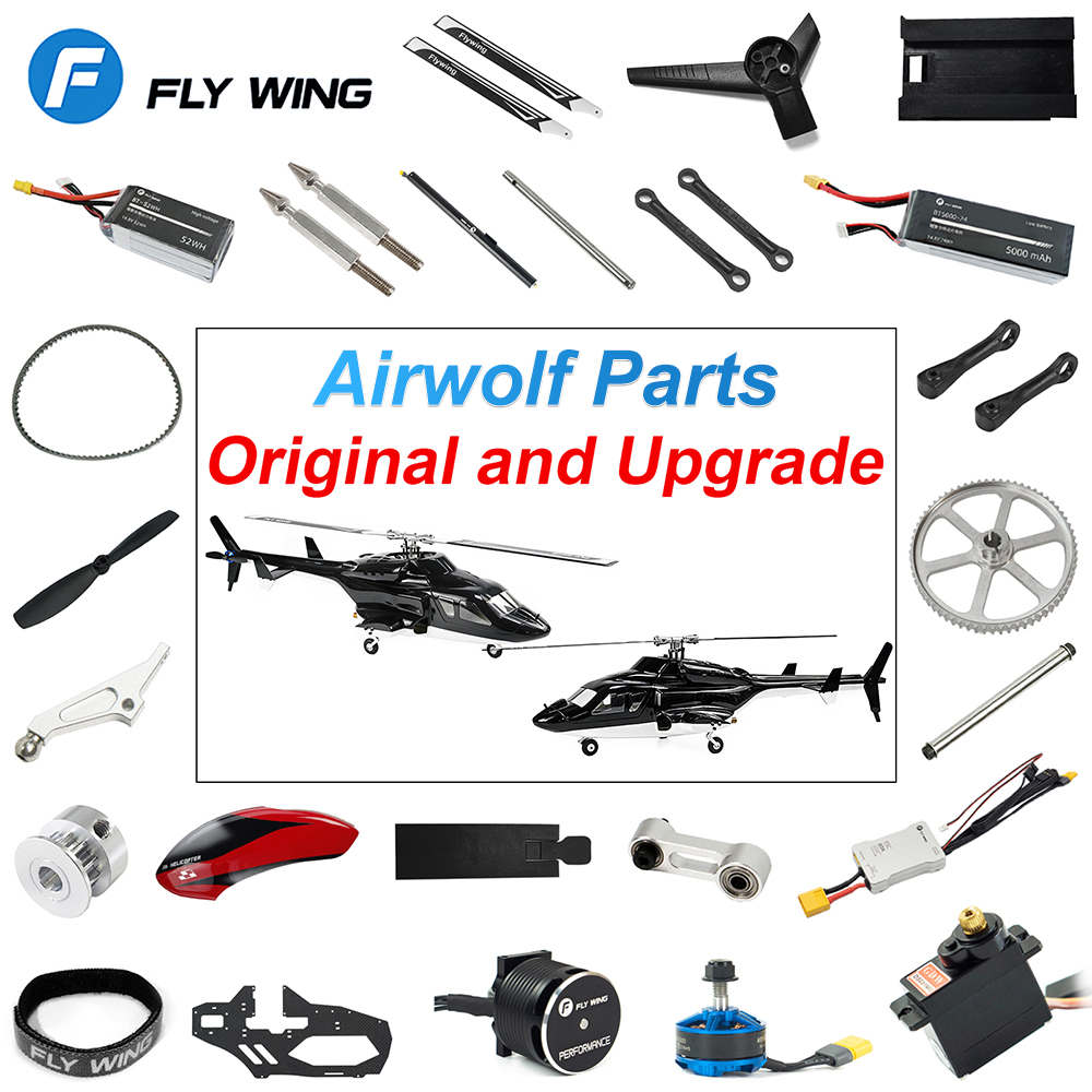 Rc Helicopter Nitro - 플라이 윙 Airwolf RC 헬리콥터 부품