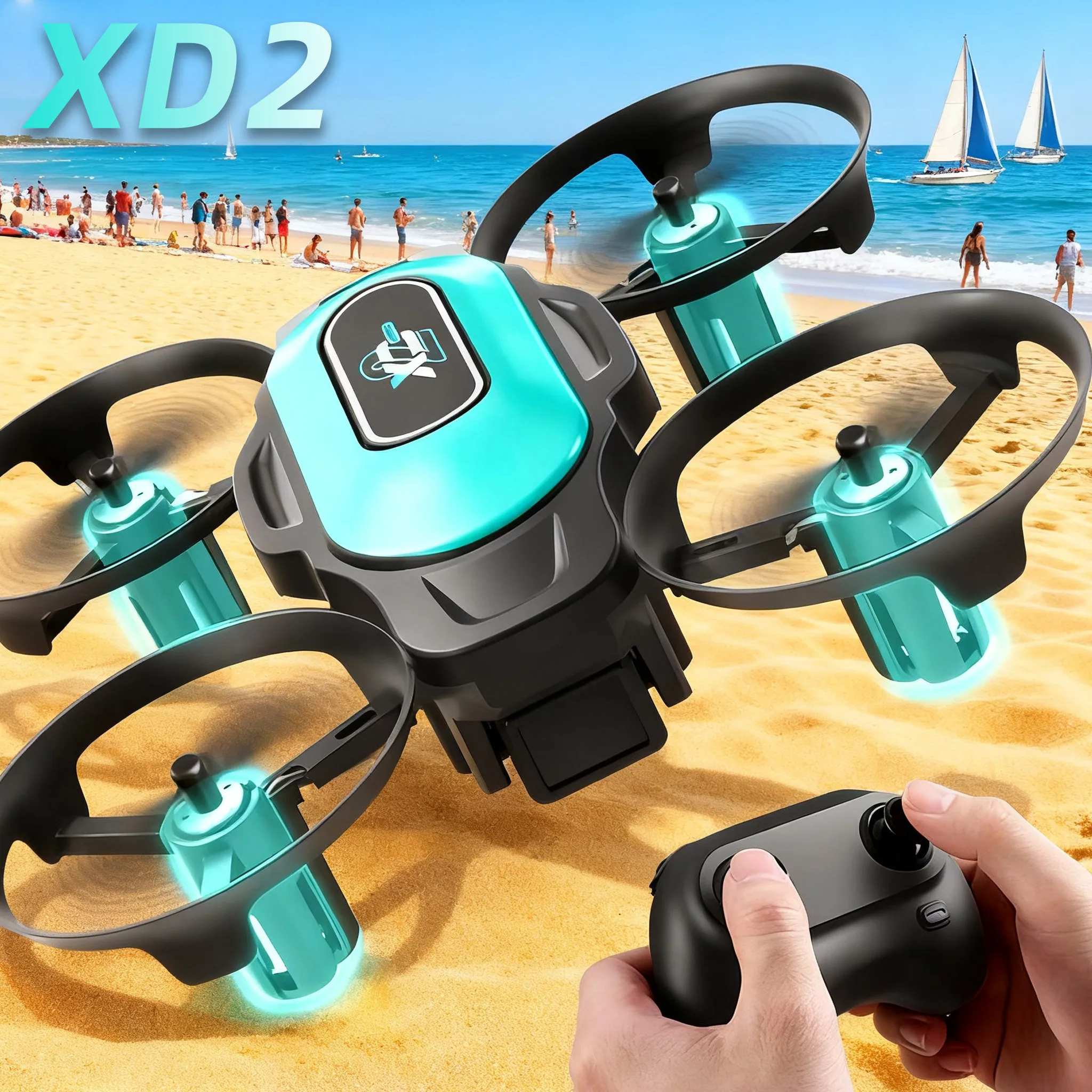 Rc Helicopter Case - XD2 미니 드론, 360 ° 스턴트