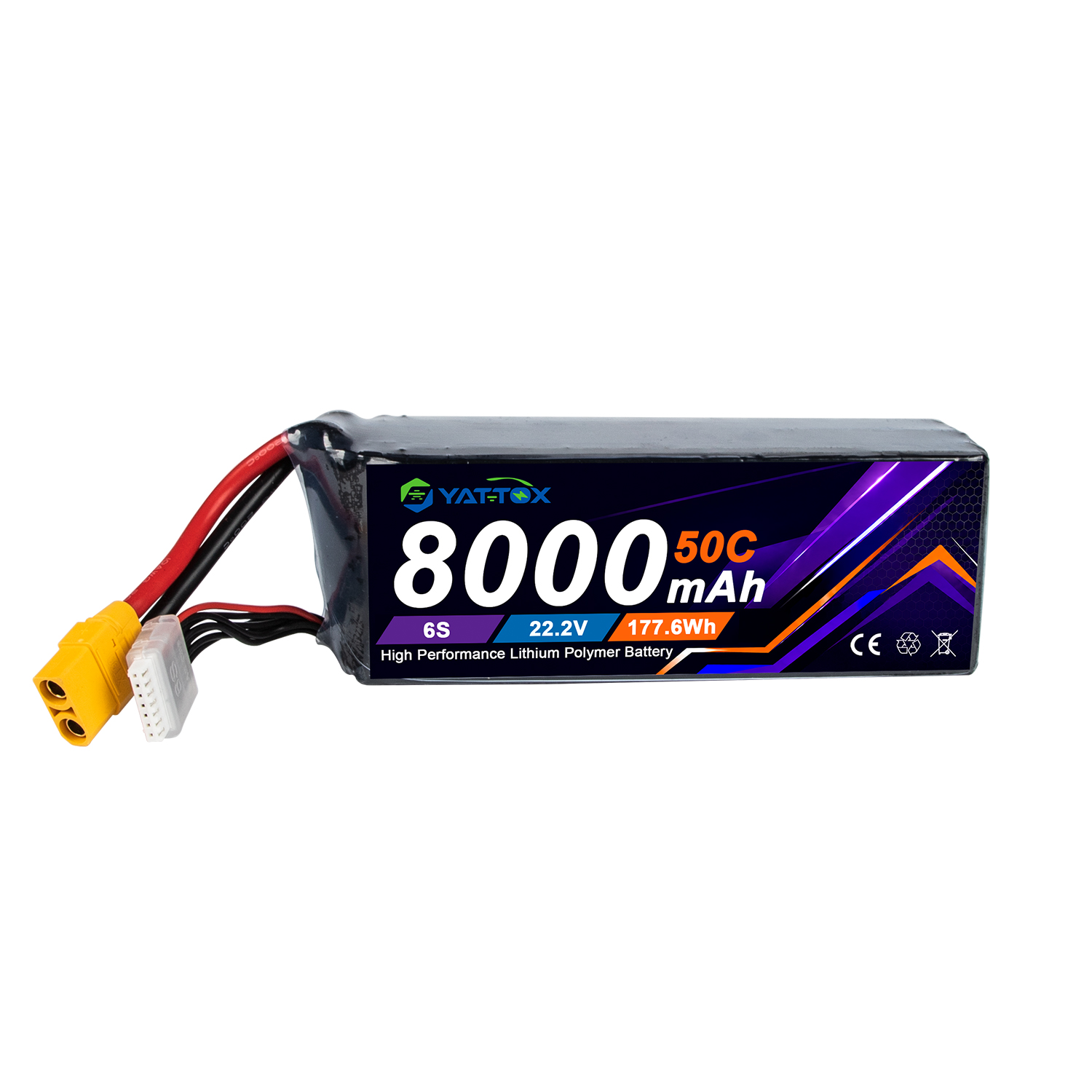 Rc Helicopter Large - 야톡스 6S 8000mAh 50C 리포 배터리