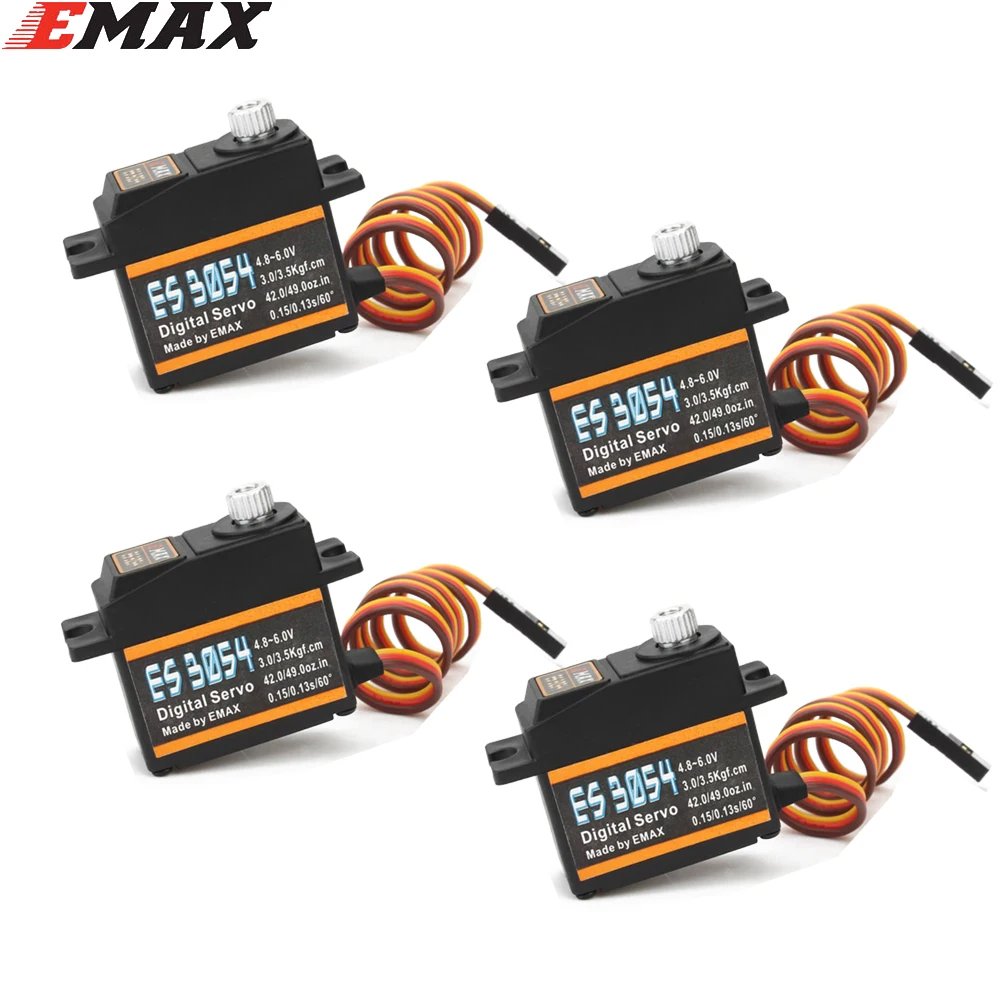 Rc Helicopter Servo - EMAX ES08MDII ES08MD II 금속 기어