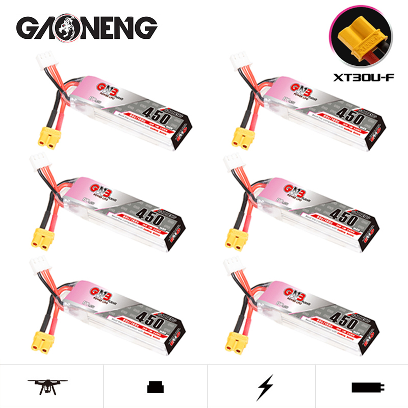 Rc Helicopter Parts - GNB LiPo 배터리, 레이싱 드론용, FPV