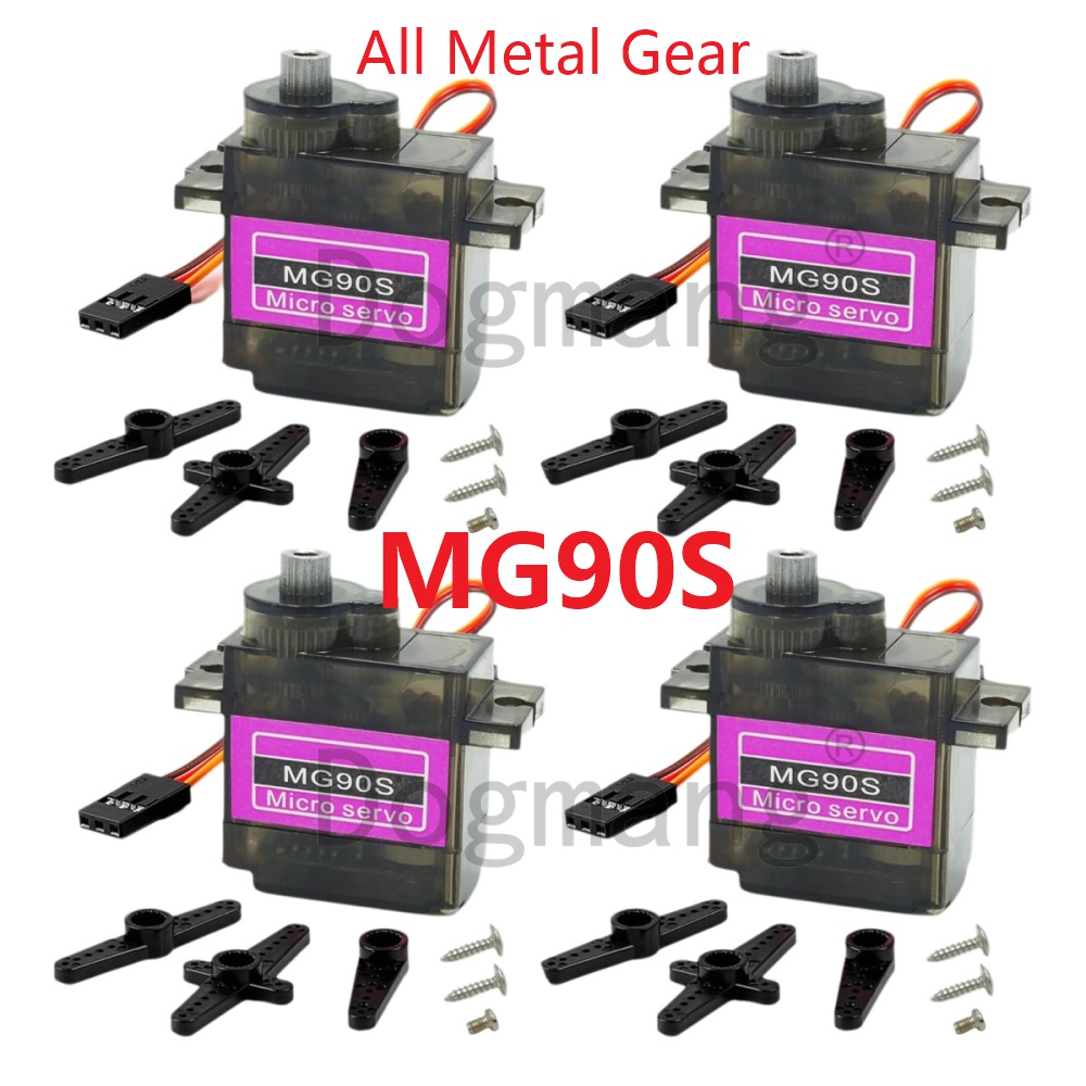 Rc Helicopter Servo - MG90S 서보 1/2/4/10/20/50 Pcs 모든 메탈