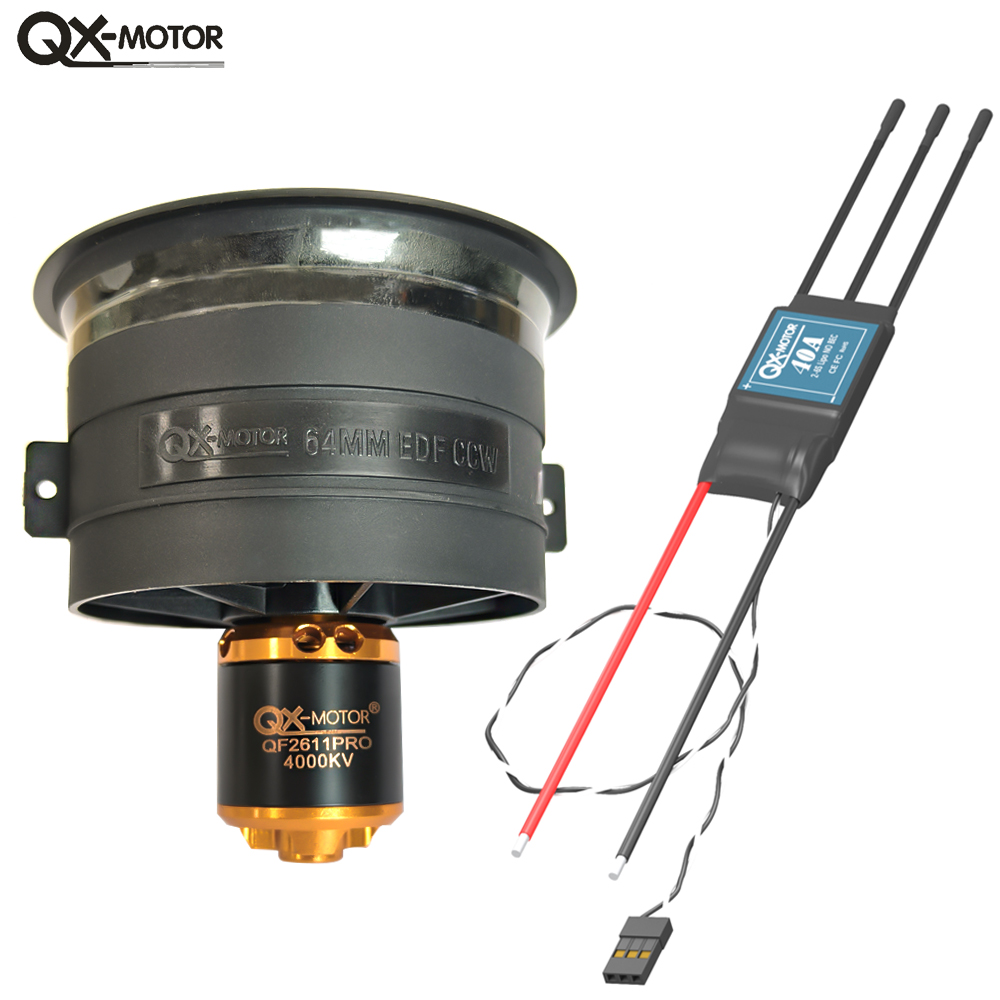 Rc Helicopter Blade - QX-MOTOR QF2611PRO 64mm 5-블레이드 EDF 브러시리스