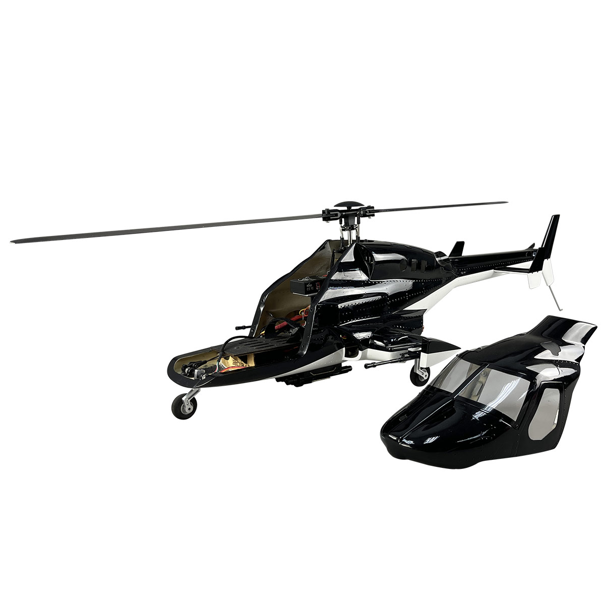 470 크기 Airwolf RTF RC 헬리콥터 스케일 - Rc Helicopter Nitro 리뷰 및 가격