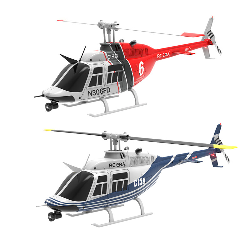 RC 시대 C138 벨 206 RC 헬리콥터 1:33  - Rc Helicopter Single Rotor 리뷰 및 가격