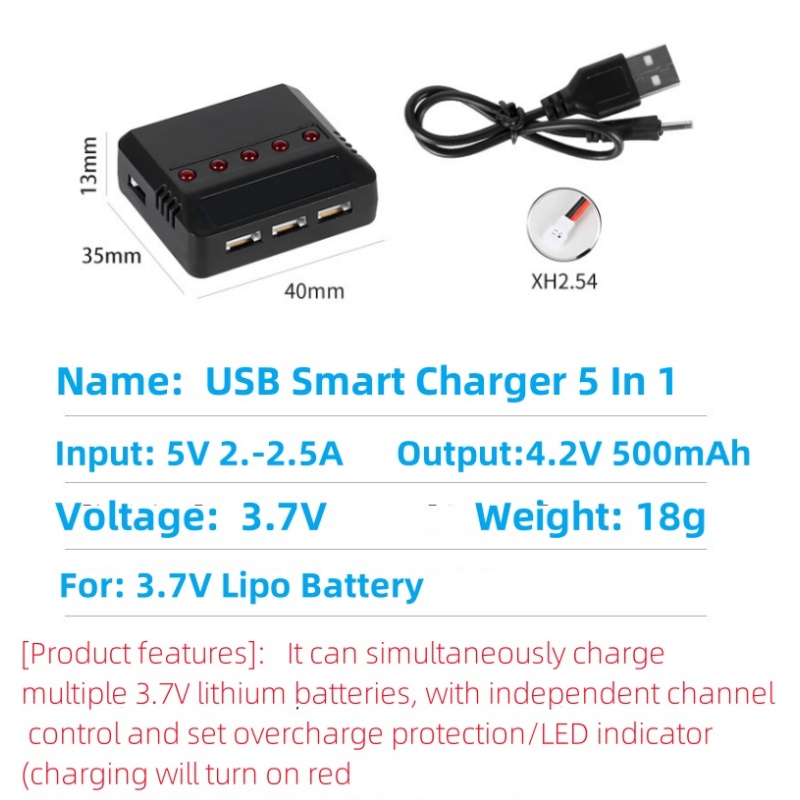 Syma X5HW X5HC X5C X5SW 3.7V 5 - Rc Helicopter Charger 리뷰 및 가격
