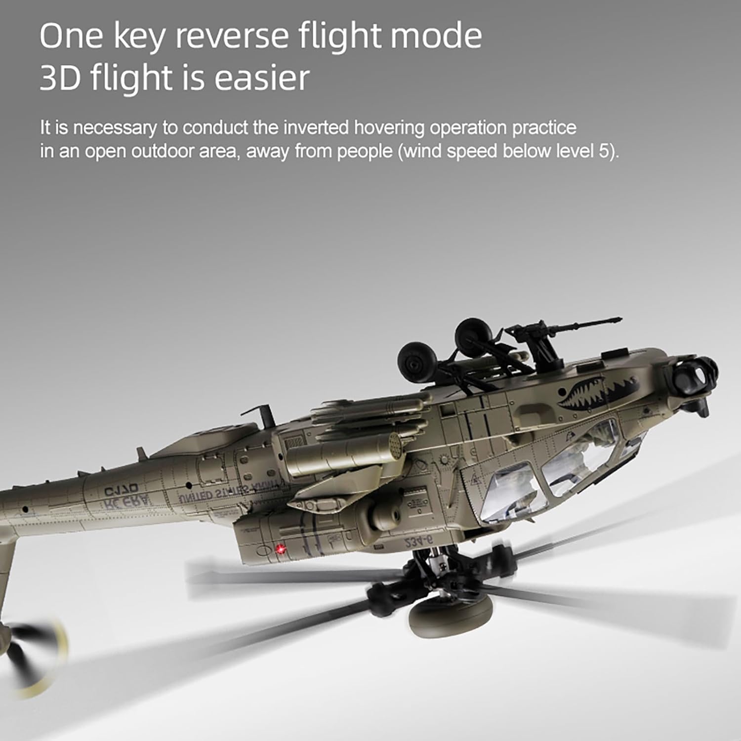 310MM 6CH C170 AH-64D 원격 조종 헬리 - Rc Helicopter Large 리뷰 및 가격