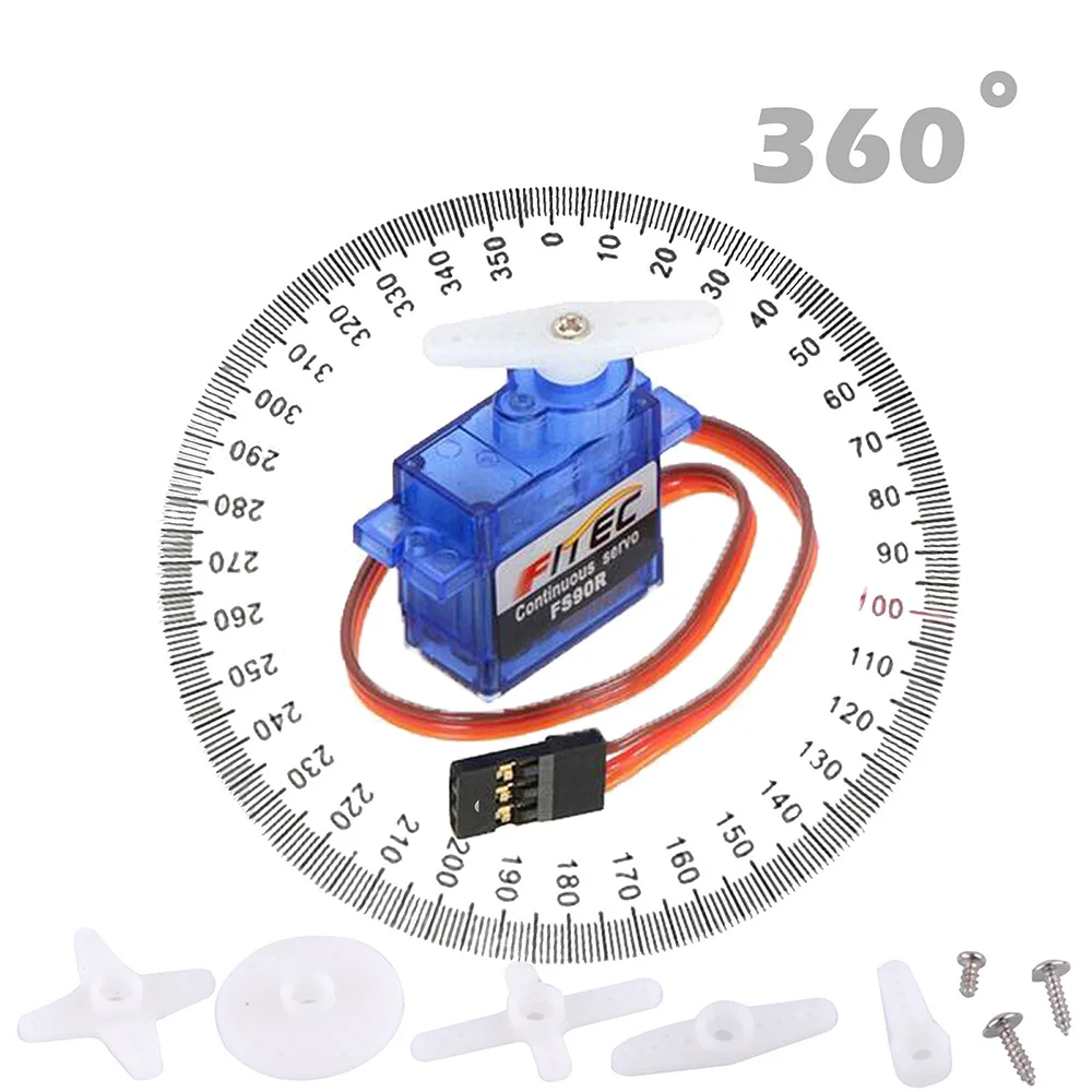 Feetech 미니 FS90R 마이크로 서보 360 학 - Rc Helicopter Servo 리뷰 및 가격