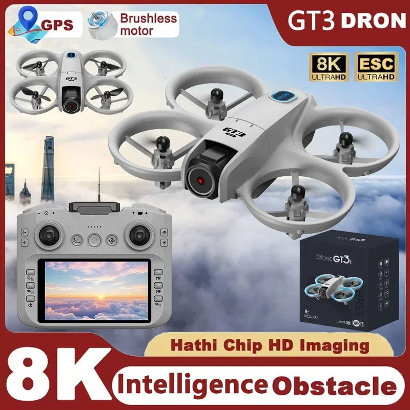 GT3 미니 신형 드론 RC 쿼드콥터 8K 카메라 HD - Rc Helicopter Electric 리뷰 및 가격