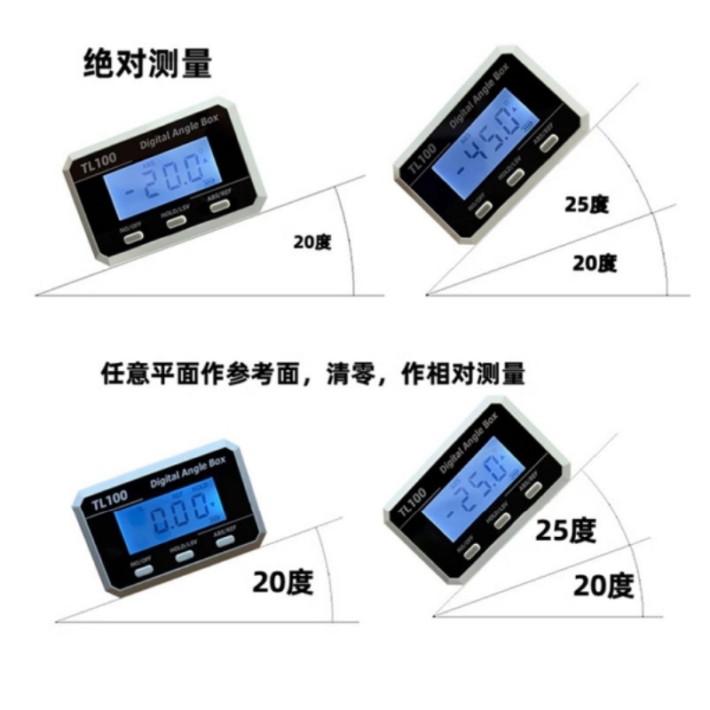 수평 각도 측정기 각도기 피치 게이지 레이저 디지털 각 - Rc Helicopter Remote Control 리뷰 및 가격