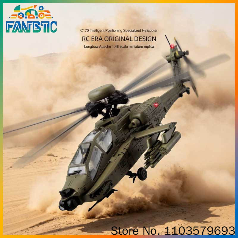 RC 시대 RC 헬리콥터 AH-64D 아파치 C170  - Rc Helicopter Single Rotor 리뷰 및 가격