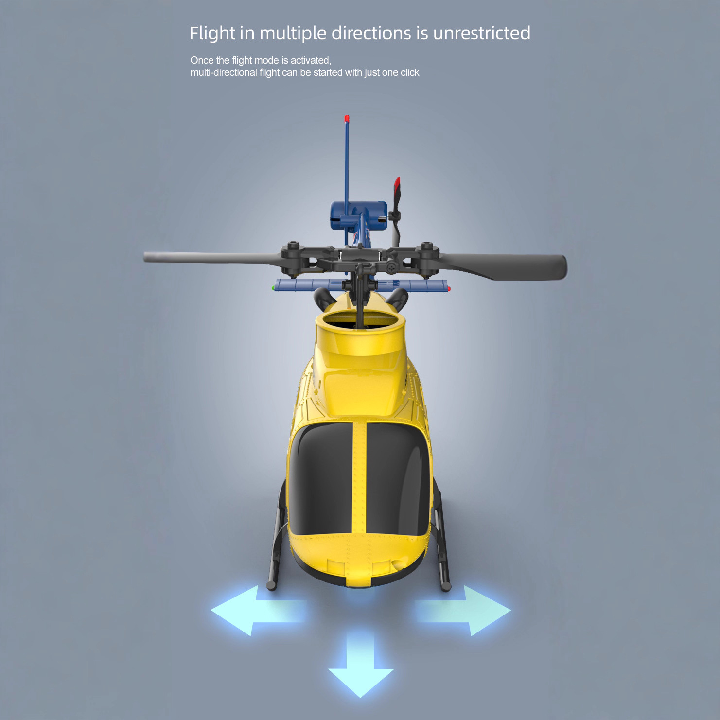 A60 1/42 스케일 벨 206 RC 헬리콥터 - 4 - Rc Helicopter Single Rotor 리뷰 및 가격
