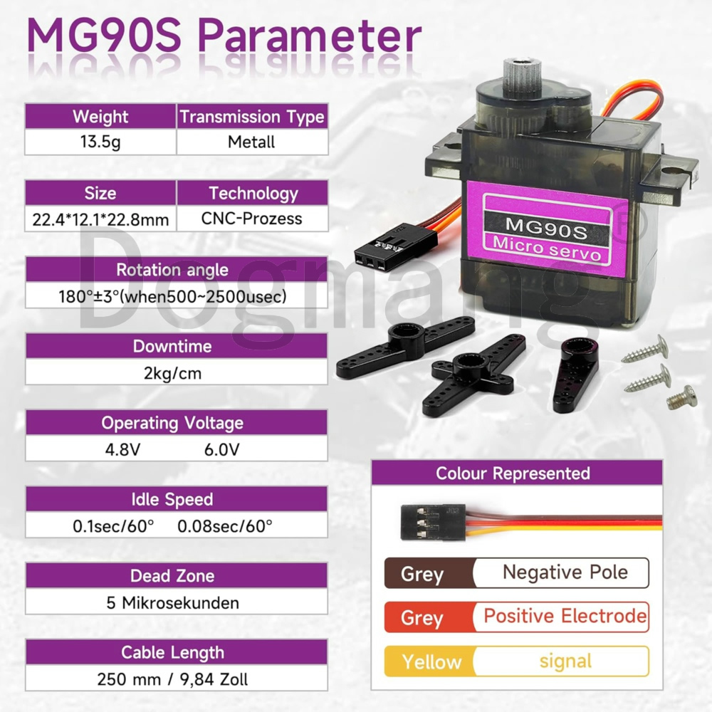 MG90S 서보 1/2/4/10/20/50 Pcs 모든 - Rc Helicopter Servo 리뷰 및 가격
