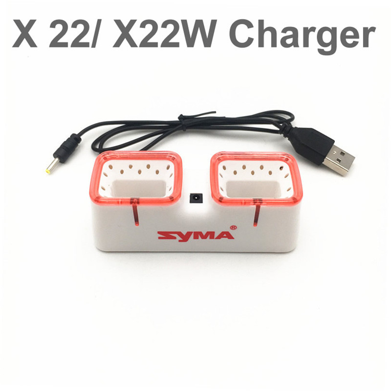 Syma X22 X22W 드론 배터리용 듀얼 USB 고 - Rc Helicopter Charger 리뷰 및 가격