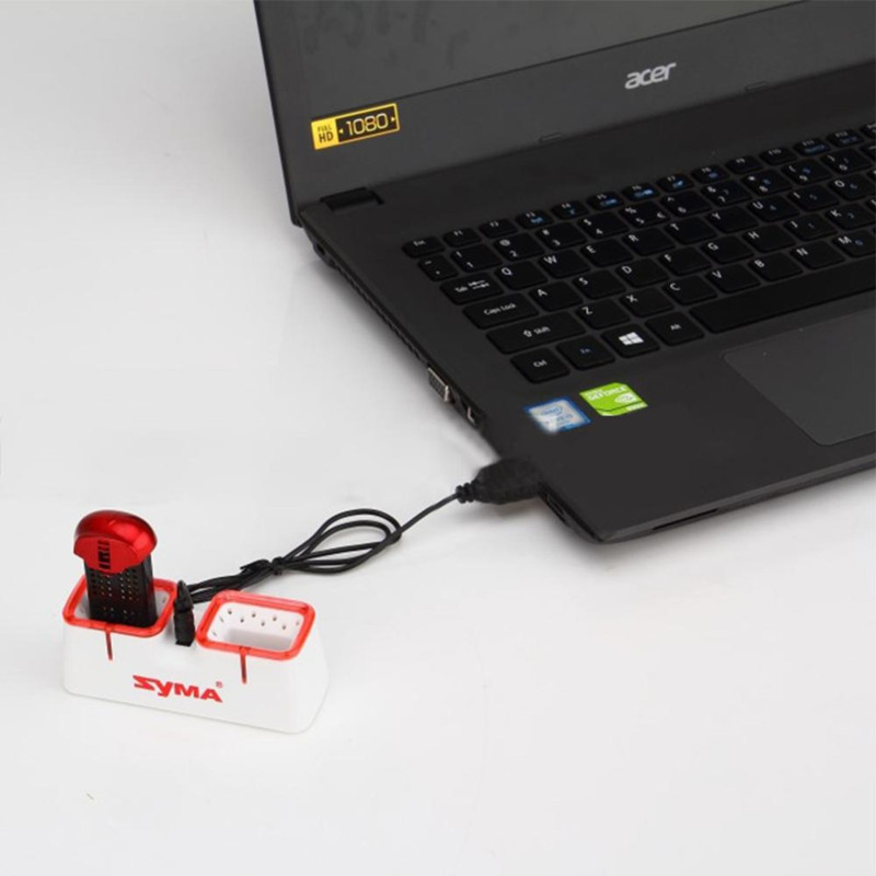 Syma X22 X22W 드론 배터리용 듀얼 USB 고 - Rc Helicopter Charger 리뷰 및 가격
