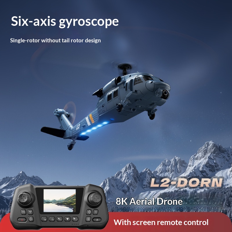 4DRC L2 RC 헬리콥터 8K 공중 카메라 내장형  - Rc Helicopter Single Rotor 리뷰 및 가격