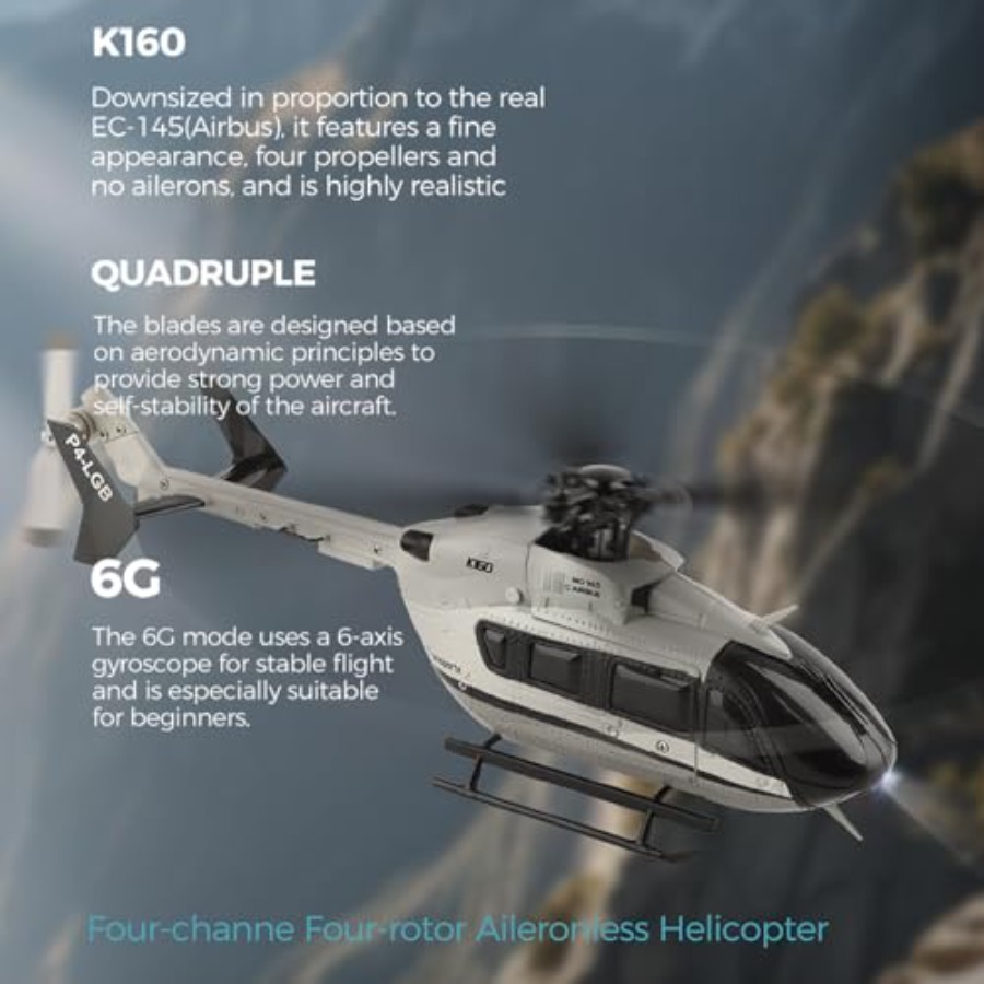 실내외 겸용 RC 헬리콥터, 탄소섬유 복합 소재, 블랙 - Rc Helicopter Gyro 리뷰 및 가격