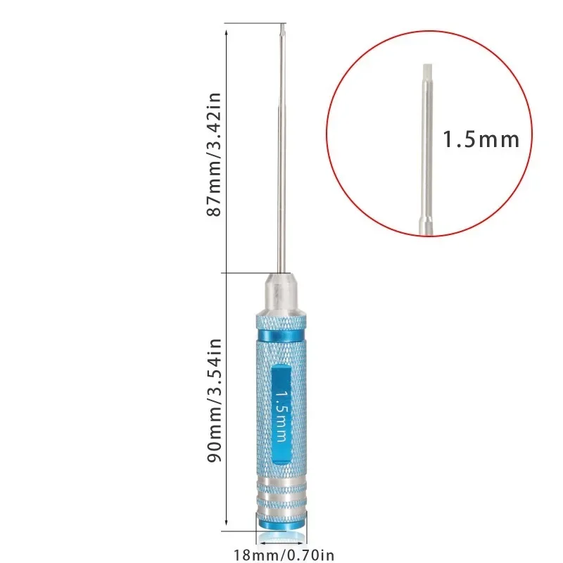 앨런 스크루드라이버 강화 팁 1.5mm 2mm 2.5m - Rc Helicopter Tool Kit 리뷰 및 가격